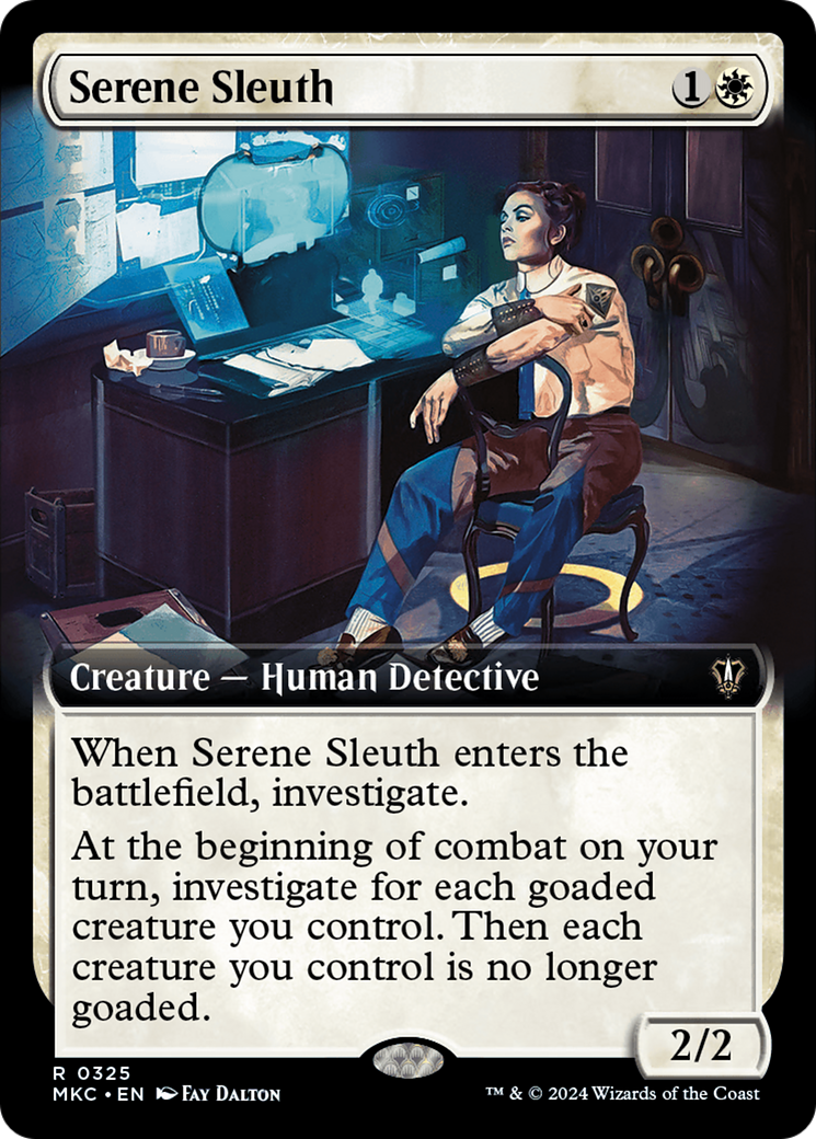 Serene Sleuth (Extended Art) [Murders at Karlov Manor Commander] | The CG Realm