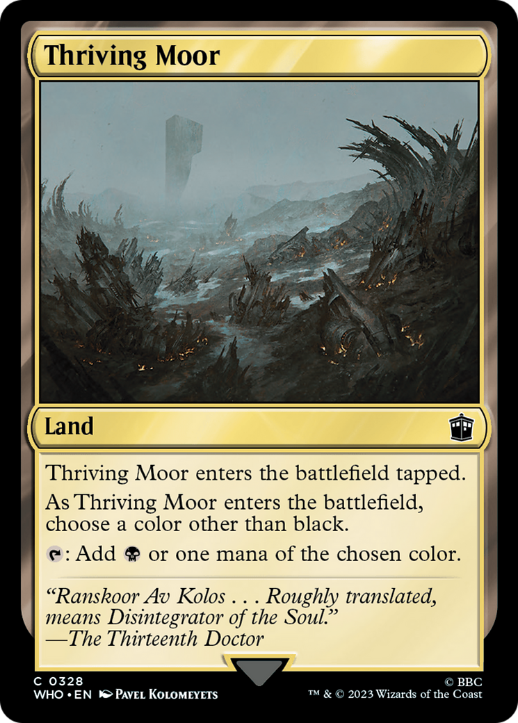 Thriving Moor [Doctor Who] | The CG Realm