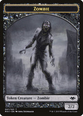 Zombie (007) // Myr (019) Double-Sided Token [Modern Horizons Tokens] | The CG Realm