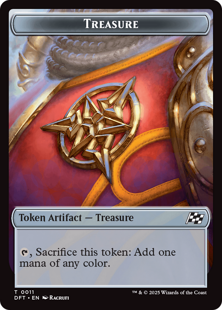 Nalaar Aetherjet // Treasure Double-Sided Token [Aetherdrift Tokens] | The CG Realm