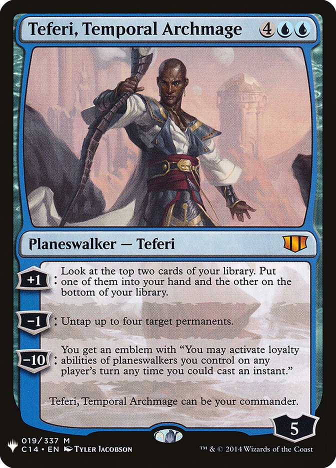 Teferi, Temporal Archmage [Mystery Booster] | The CG Realm