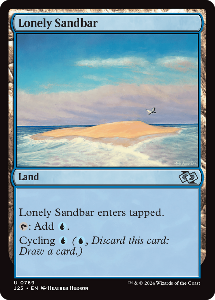 Lonely Sandbar [Foundations Jumpstart] | The CG Realm