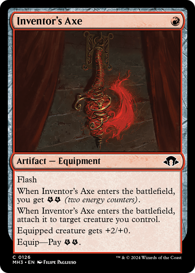 Inventor's Axe [Modern Horizons 3] | The CG Realm