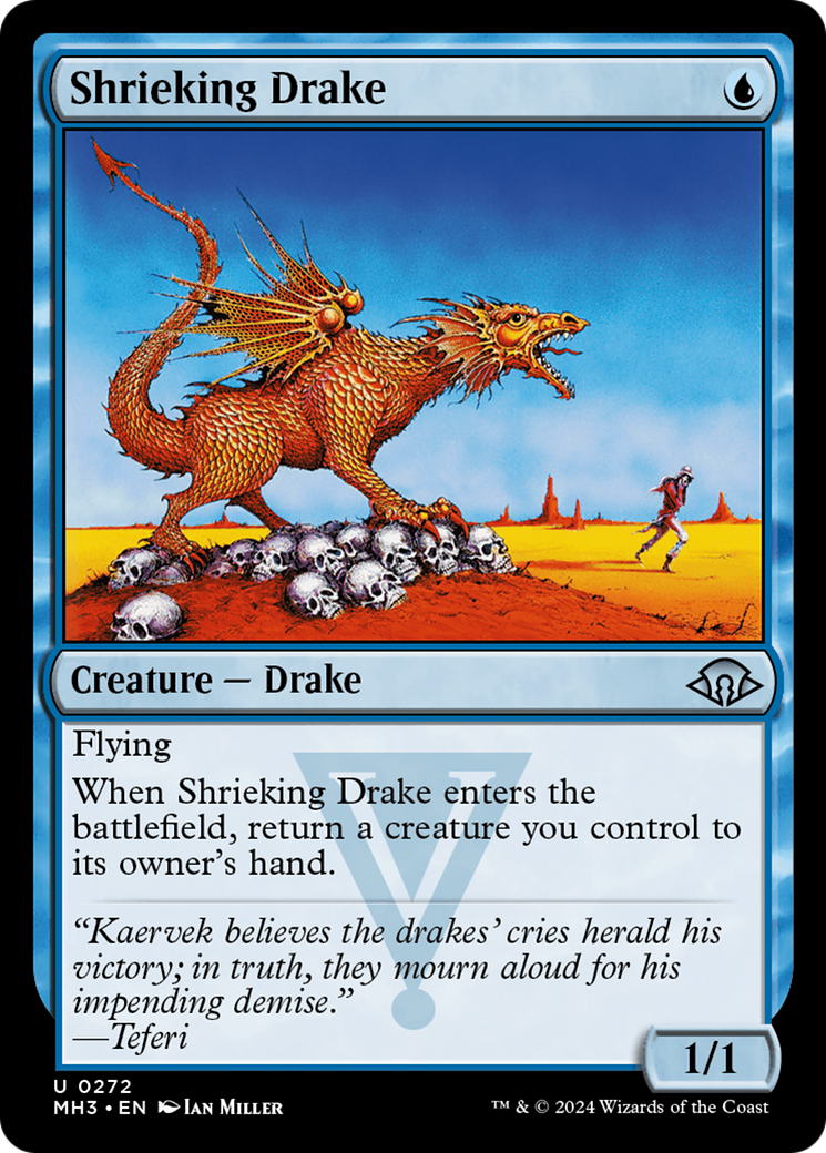 Shrieking Drake [Modern Horizons 3] | The CG Realm