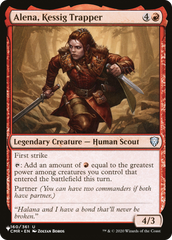 Alena, Kessig Trapper [The List Reprints] | The CG Realm