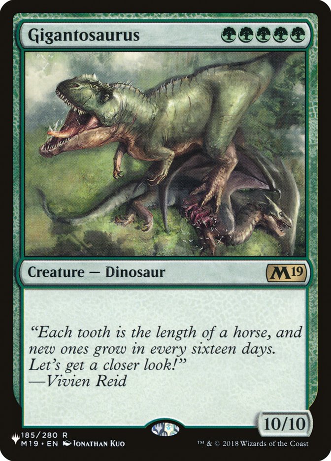 Gigantosaurus [The List] | The CG Realm