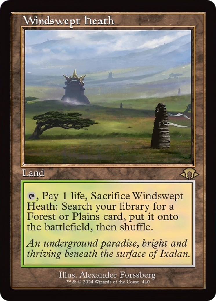 Windswept Heath (Retro) [Modern Horizons 3] | The CG Realm