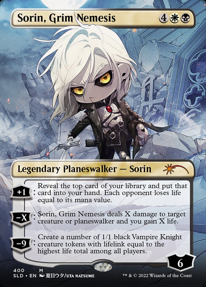 Sorin, Grim Nemesis (Borderless) [Secret Lair Drop Series] | The CG Realm