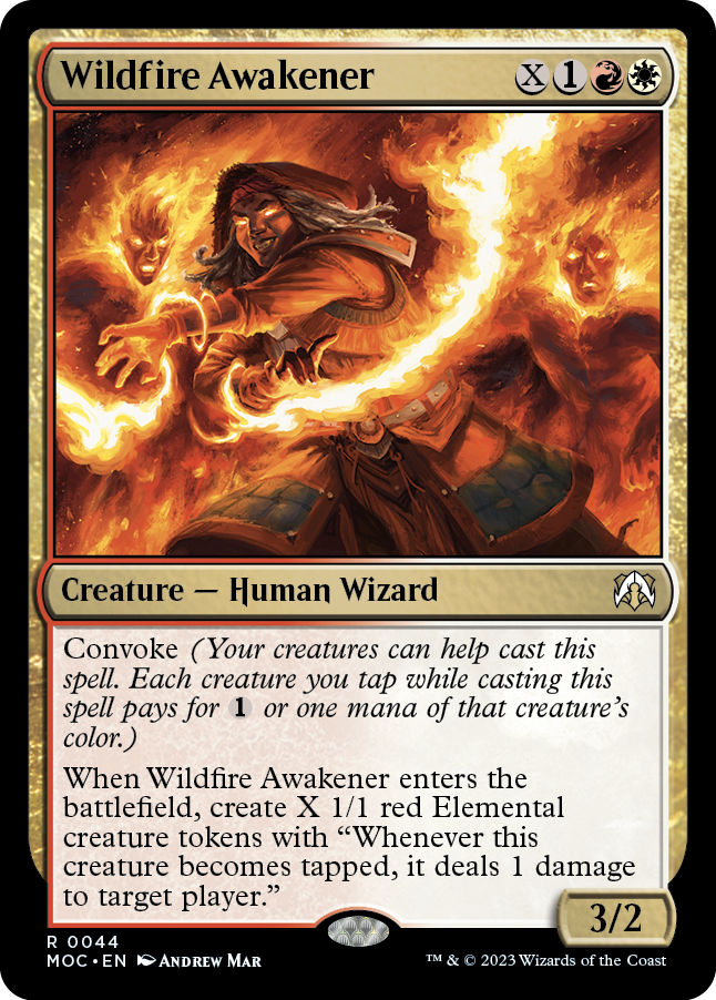 Wildfire Awakener [March of the Machine Commander] | The CG Realm