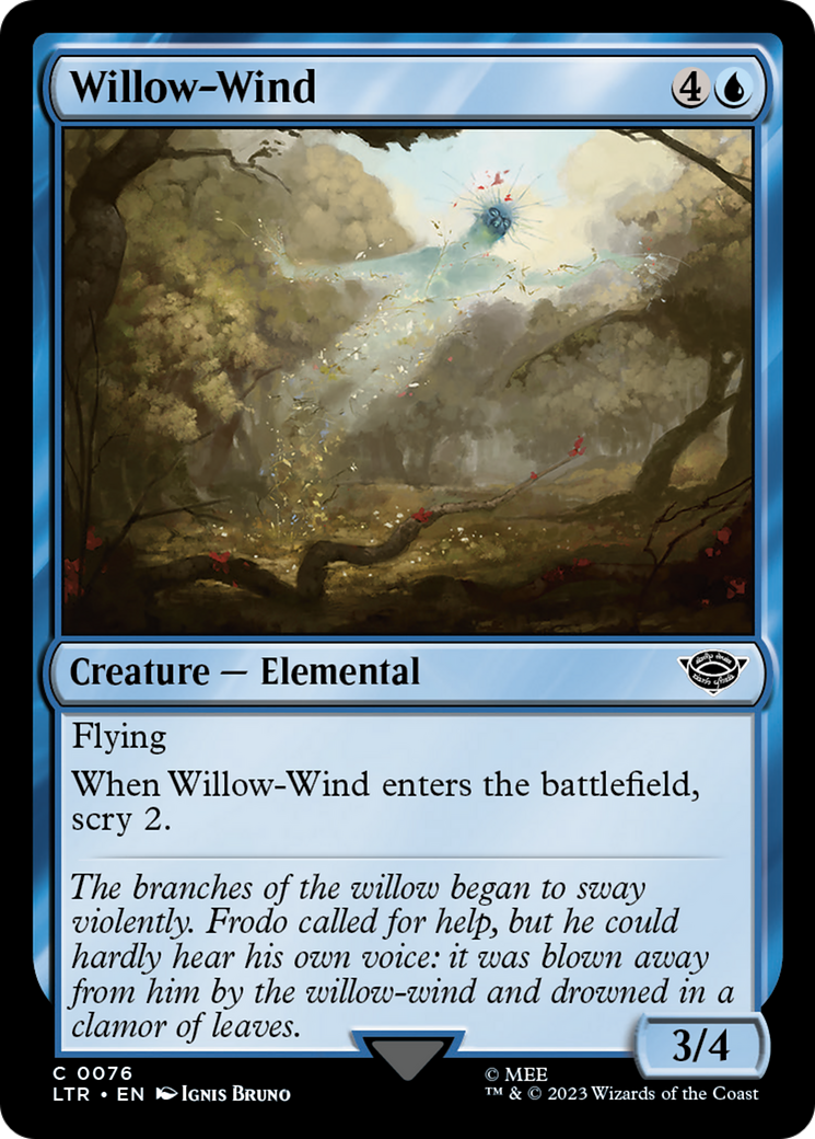 Willow-Wind [The Lord of the Rings: Tales of Middle-Earth] | The CG Realm