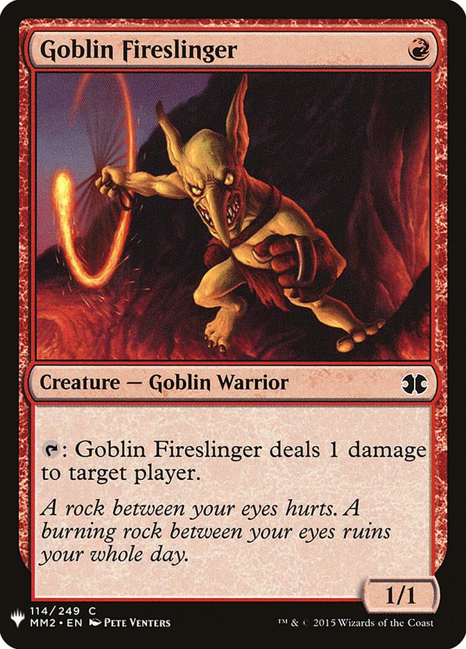 Goblin Fireslinger [Mystery Booster] | The CG Realm