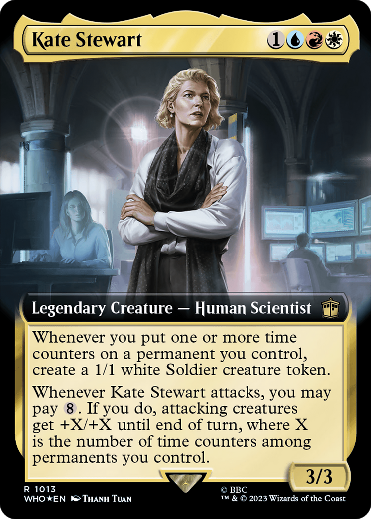 Kate Stewart (Extended Art) (Surge Foil) [Doctor Who] | The CG Realm