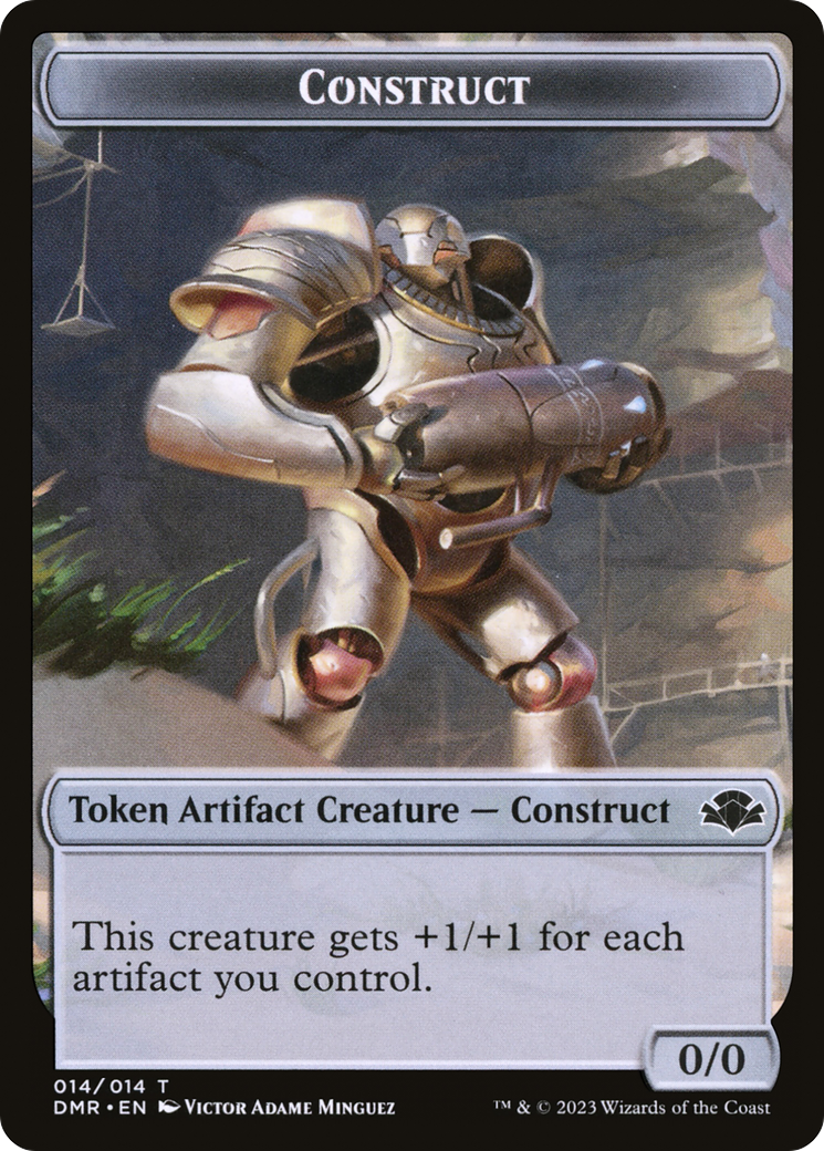 Construct Token [Dominaria Remastered Tokens] | The CG Realm