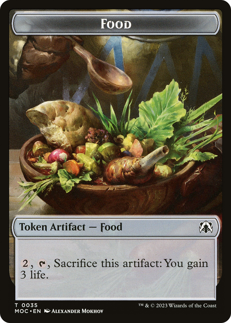 Food Token [March of the Machine] | The CG Realm