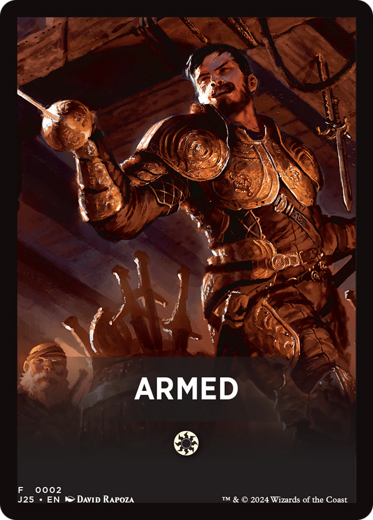 Armed Theme Card [Foundations Jumpstart Front Cards] | The CG Realm