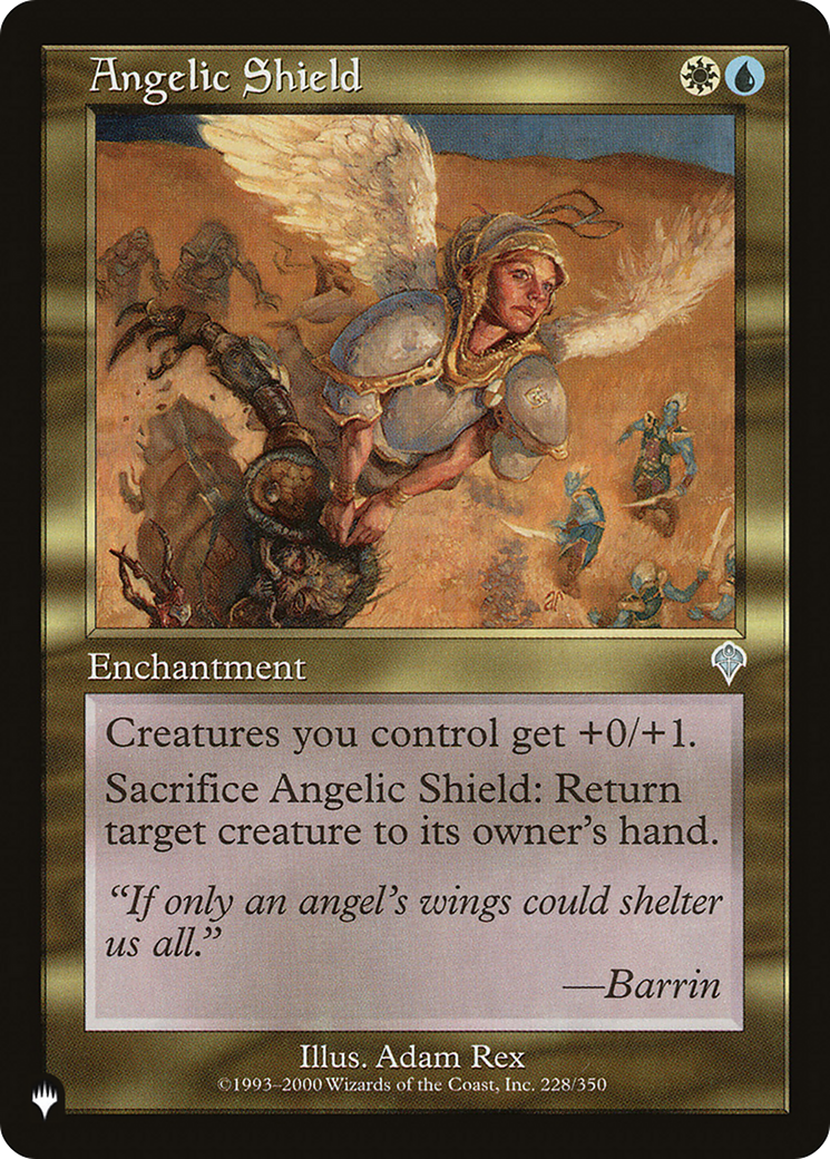 Angelic Shield [The List Reprints] | The CG Realm