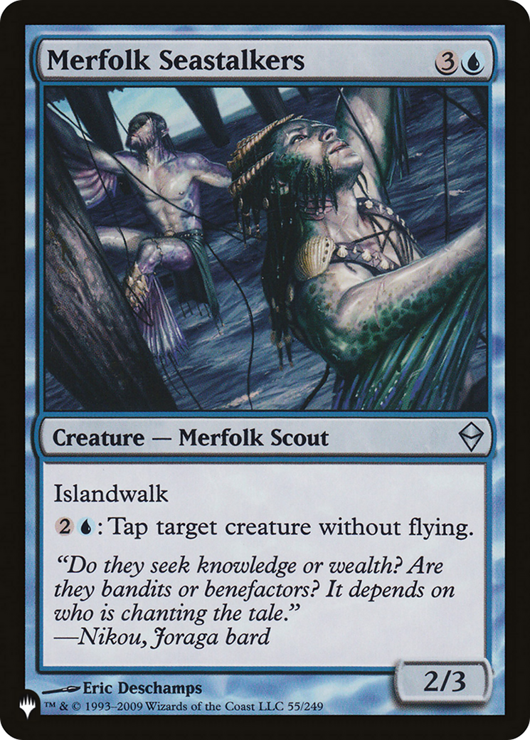 Merfolk Seastalkers [The List Reprints] | The CG Realm