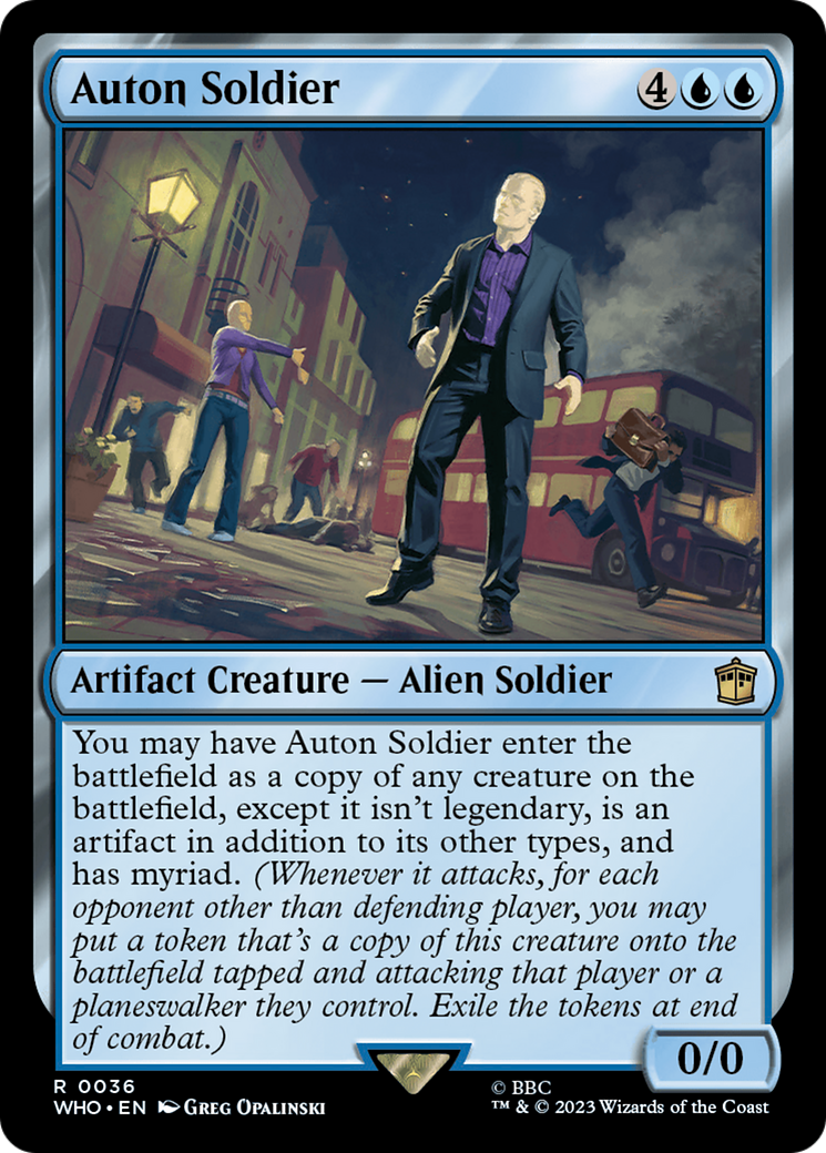 Auton Soldier [Doctor Who] | The CG Realm