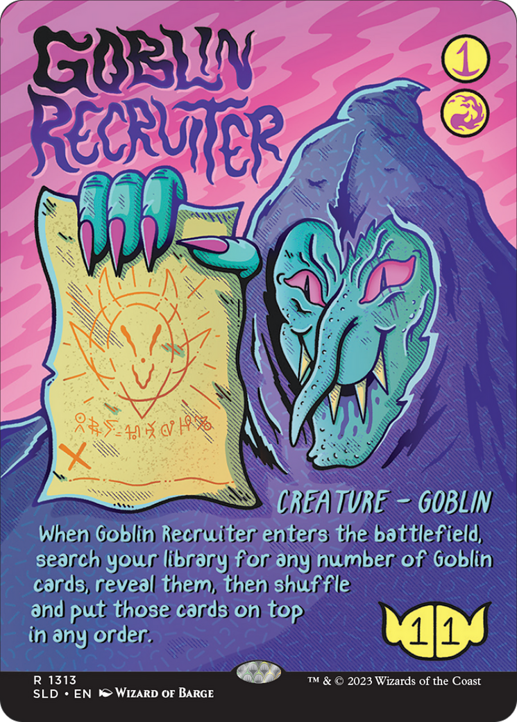 Goblin Recruiter (Rainbow Foil) [Secret Lair Drop Series] | The CG Realm