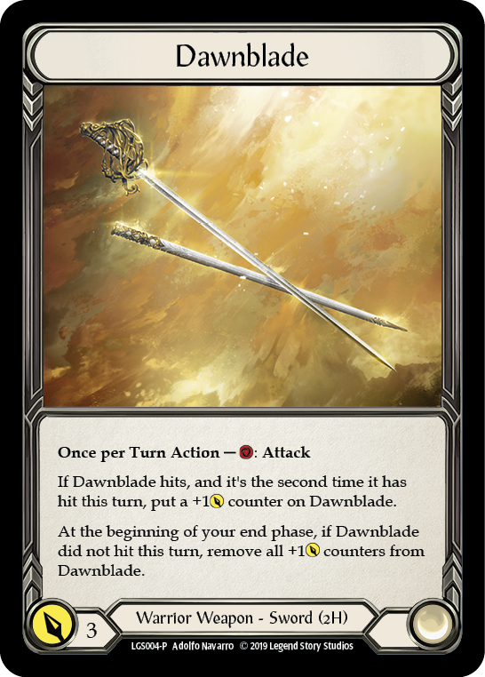 Dawnblade [LGS004-P] (Promo)  1st Edition Cold Foil | The CG Realm