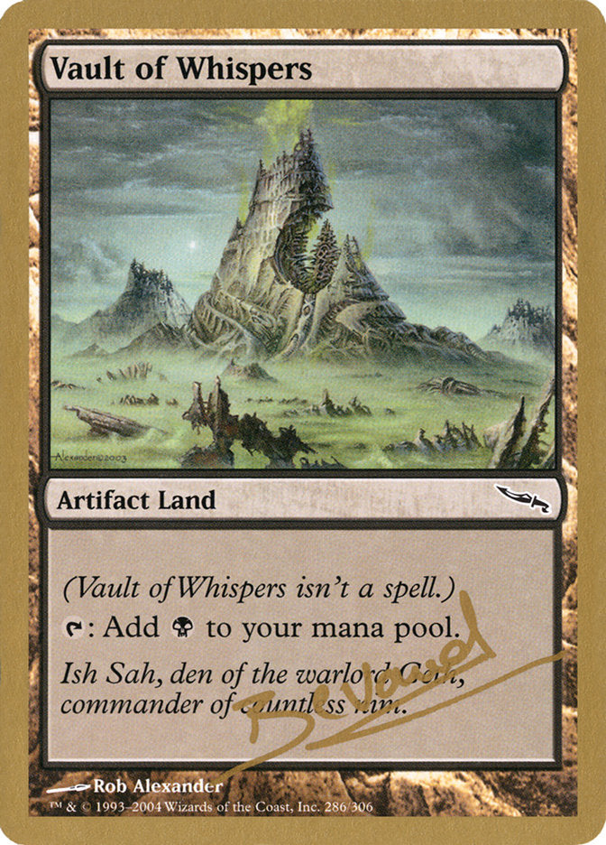 Vault of Whispers (Manuel Bevand) [World Championship Decks 2004] | The CG Realm