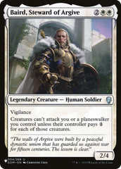 Baird, Steward of Argive [The List] | The CG Realm