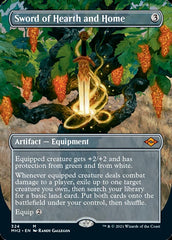 Sword of Hearth and Home (Borderless Alternate Art) [Modern Horizons 2] | The CG Realm