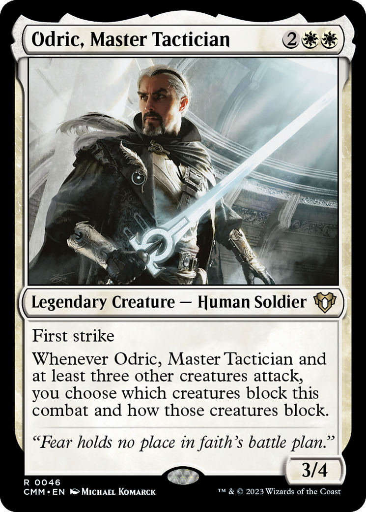 Odric, Master Tactician [Commander Masters] | The CG Realm