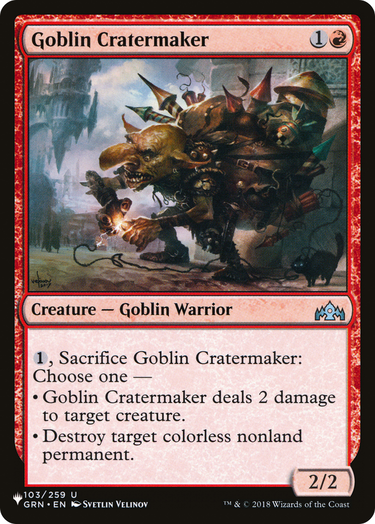 Goblin Cratermaker [The List] | The CG Realm