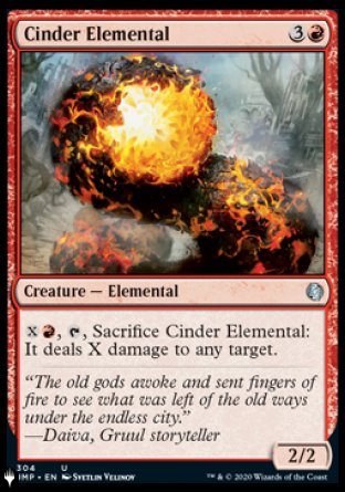 Cinder Elemental [The List] | The CG Realm