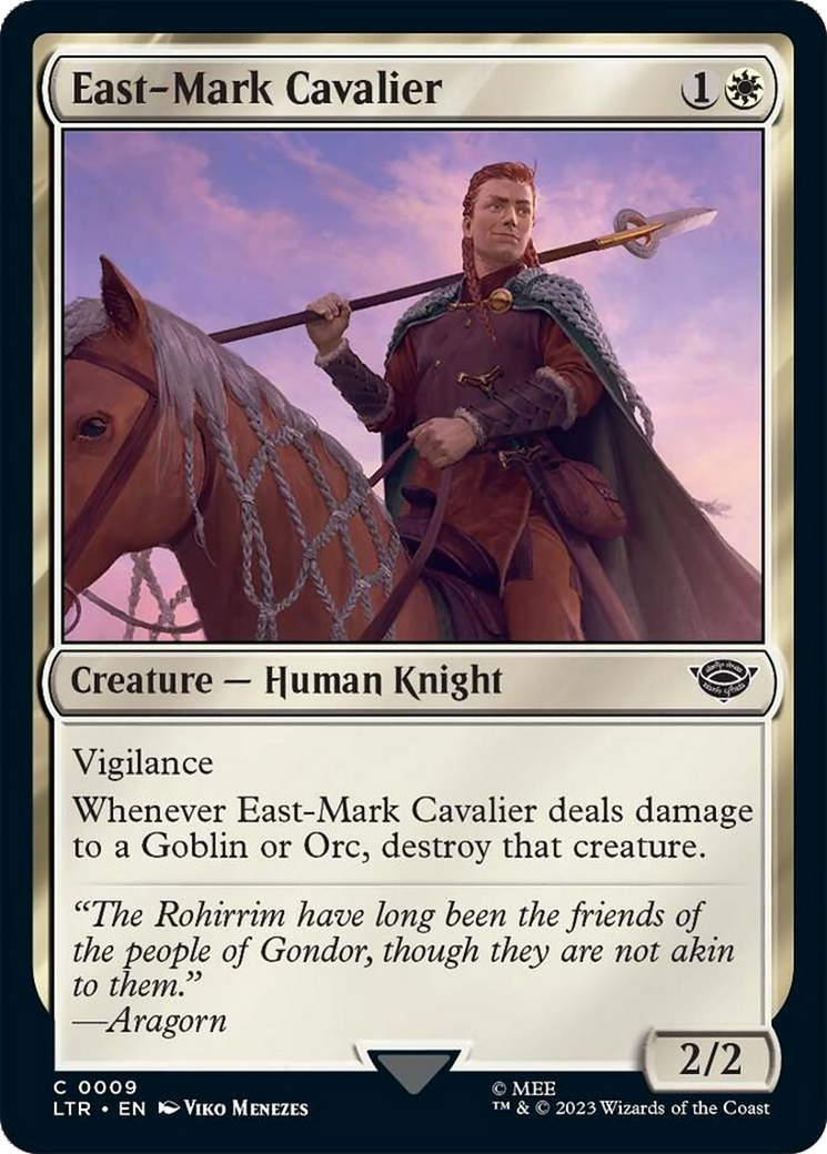 East-Mark Cavalier [The Lord of the Rings: Tales of Middle-Earth] | The CG Realm