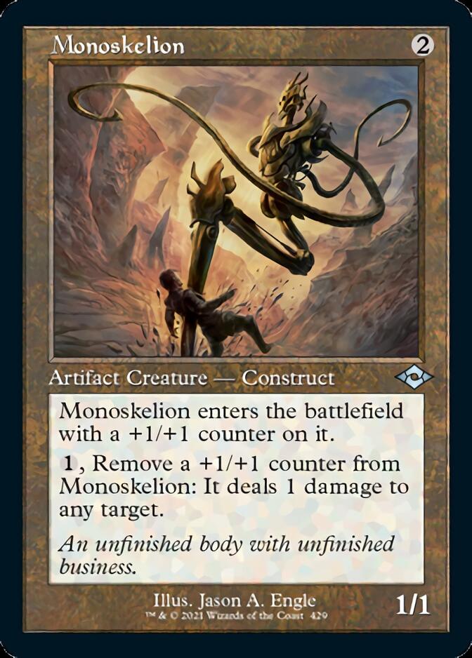 Monoskelion (Retro Foil Etched) [Modern Horizons 2] | The CG Realm