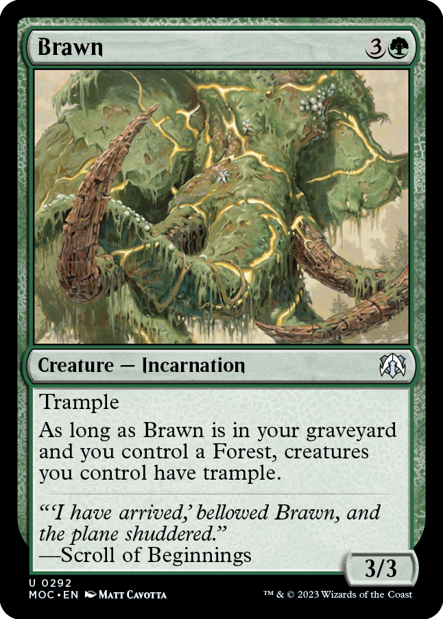 Brawn [March of the Machine Commander] | The CG Realm