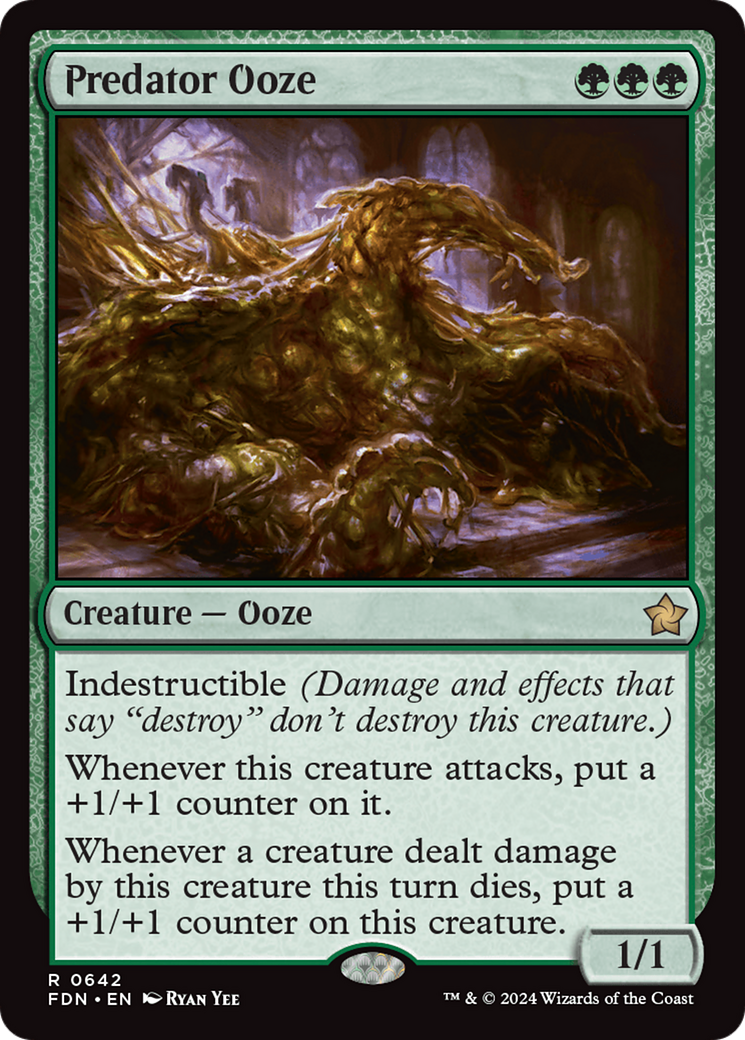 Predator Ooze [Foundations] | The CG Realm