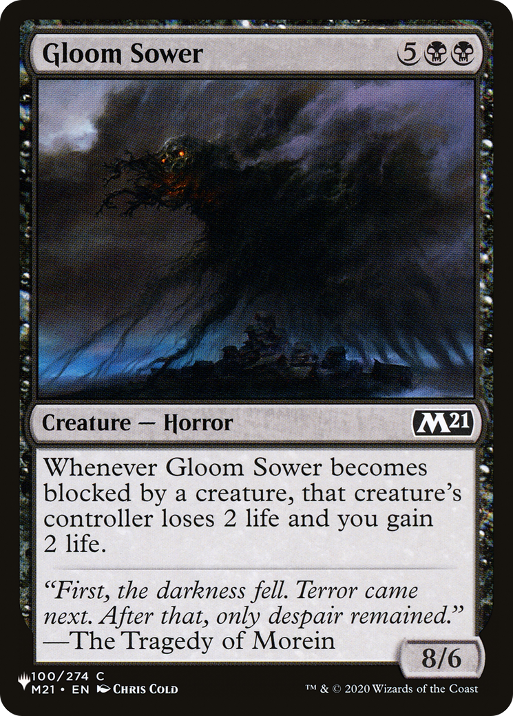 Gloom Sower [The List Reprints] | The CG Realm