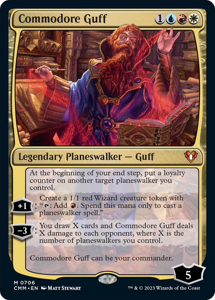 Commodore Guff [Commander Masters] | The CG Realm