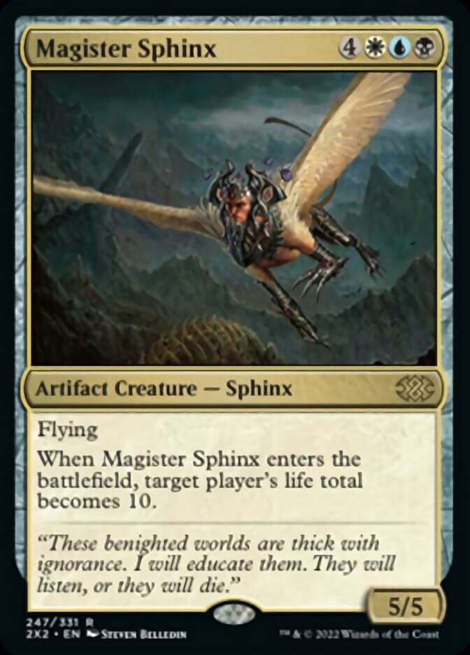 Magister Sphinx [Double Masters 2022] | The CG Realm