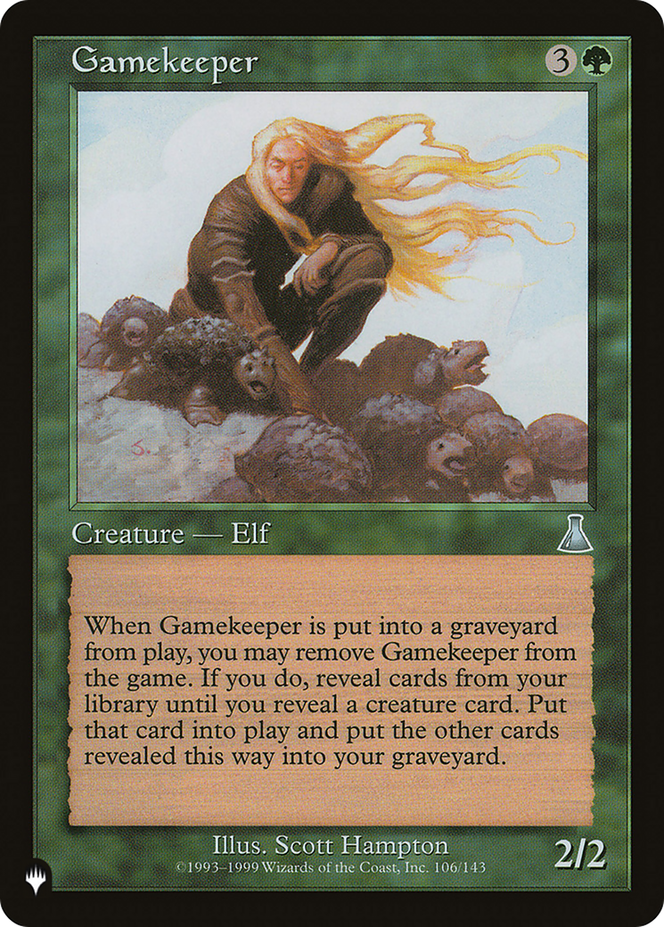 Gamekeeper [The List Reprints] | The CG Realm