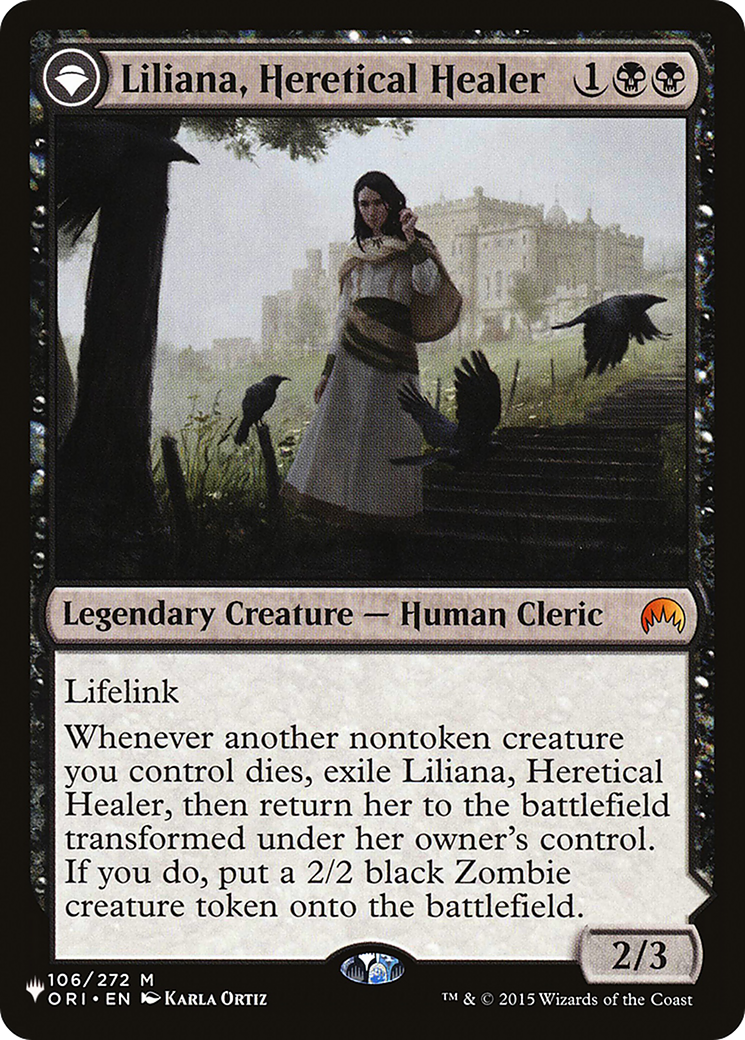 Liliana, Heretical Healer // Liliana, Defiant Necromancer [Secret Lair: From Cute to Brute] | The CG Realm