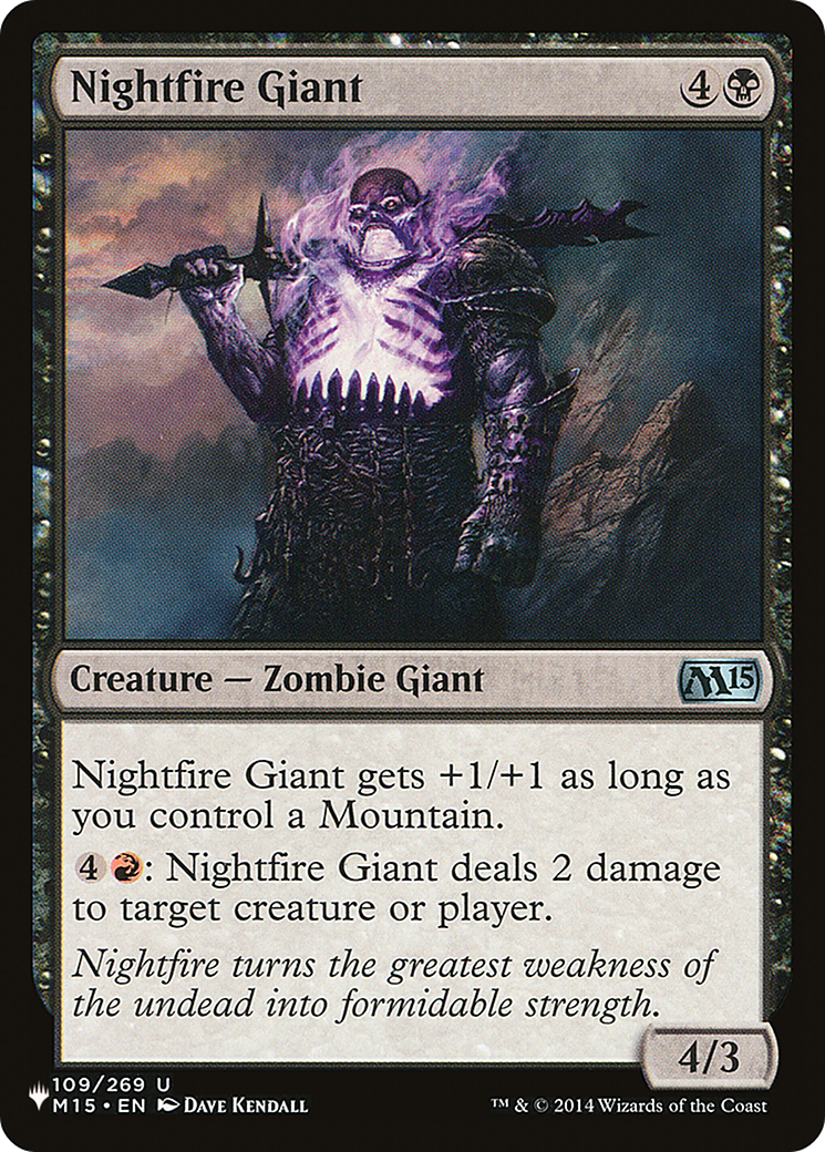 Nightfire Giant [The List] | The CG Realm