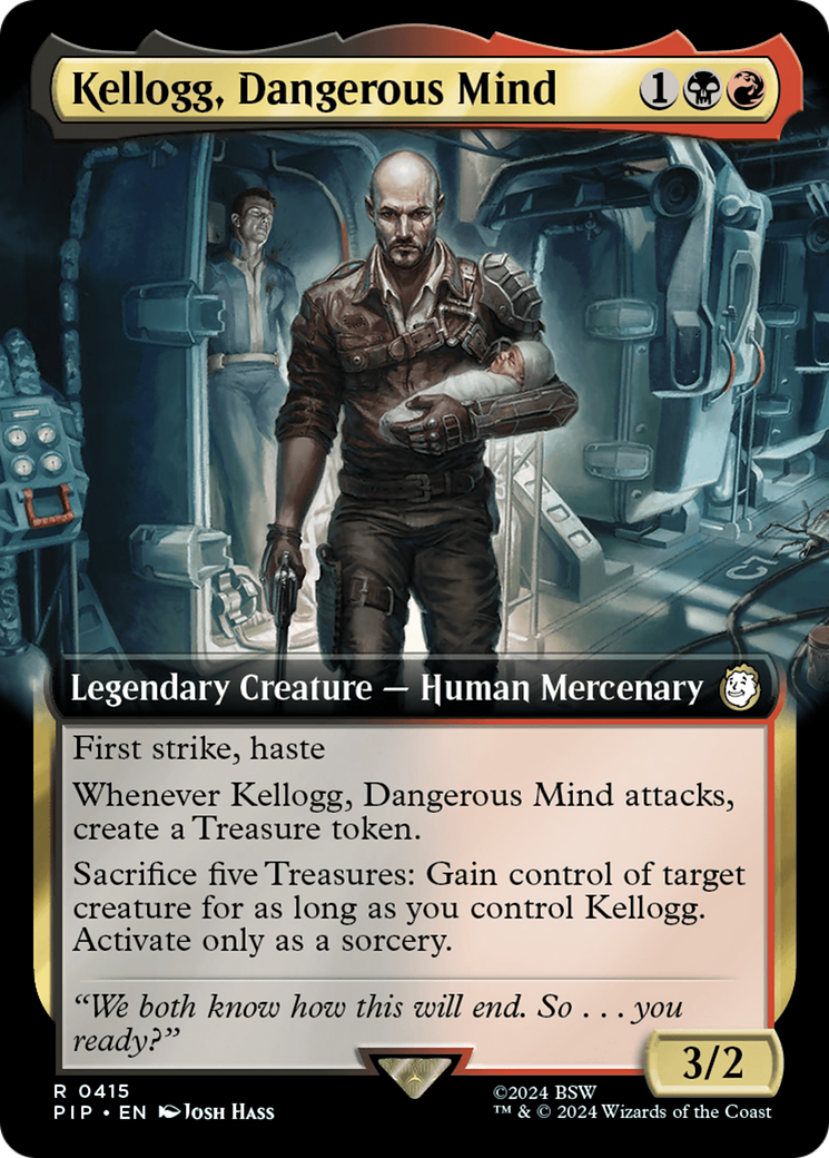 Kellogg, Dangerous Mind (Extended Art) [Fallout] | The CG Realm