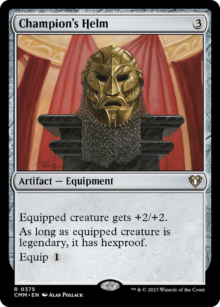 Champion's Helm [Commander Masters] | The CG Realm