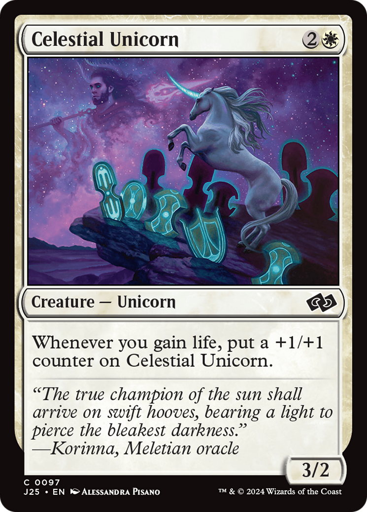 Celestial Unicorn [Foundations Jumpstart] | The CG Realm