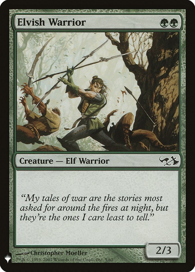 Elvish Warrior [Mystery Booster] | The CG Realm