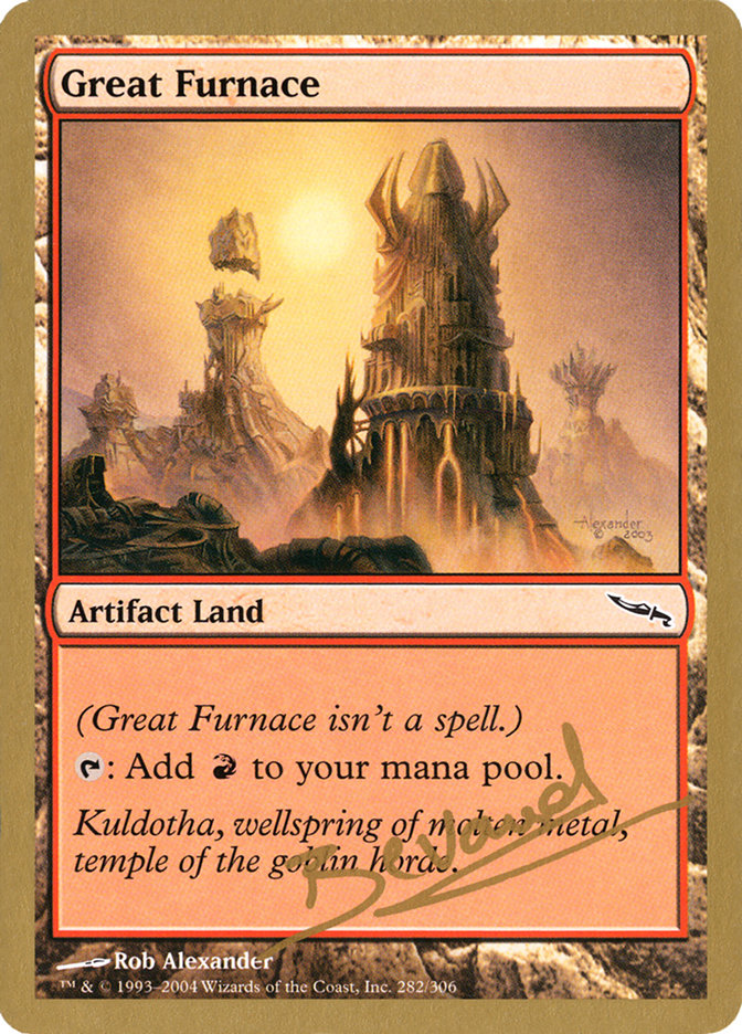 Great Furnace (Manuel Bevand) [World Championship Decks 2004] | The CG Realm