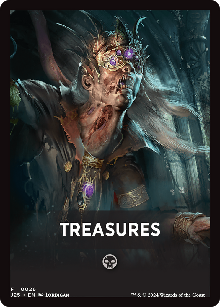 Treasures Theme Card [Foundations Jumpstart Front Cards] | The CG Realm