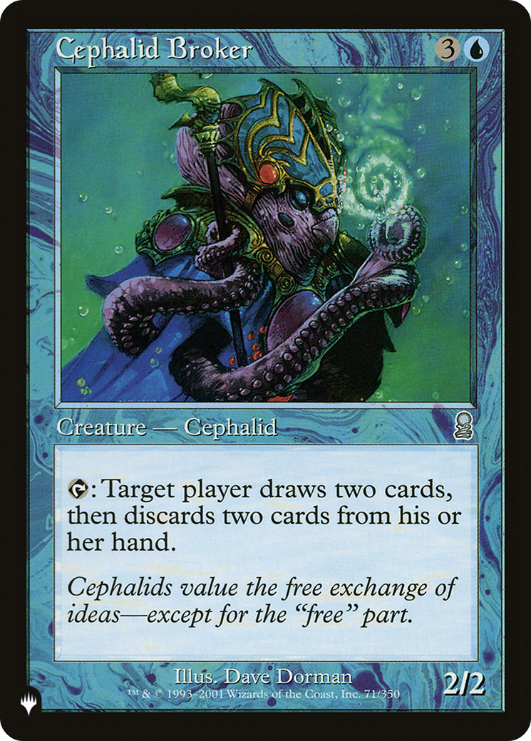 Cephalid Broker [The List Reprints] | The CG Realm