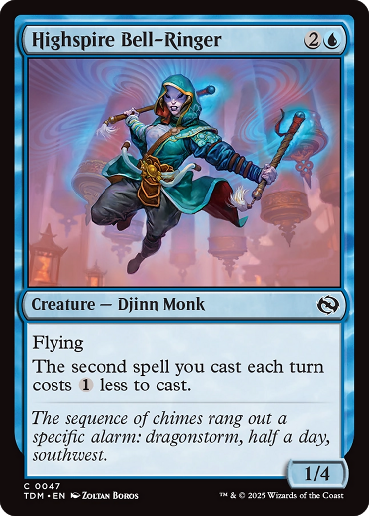 Highspire Bell-Ringer [Tarkir: Dragonstorm] | The CG Realm