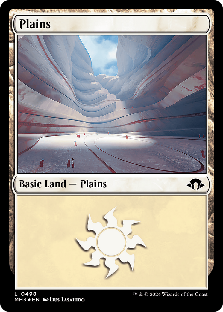 Plains (0498) (Ripple Foil) [Modern Horizons 3] | The CG Realm