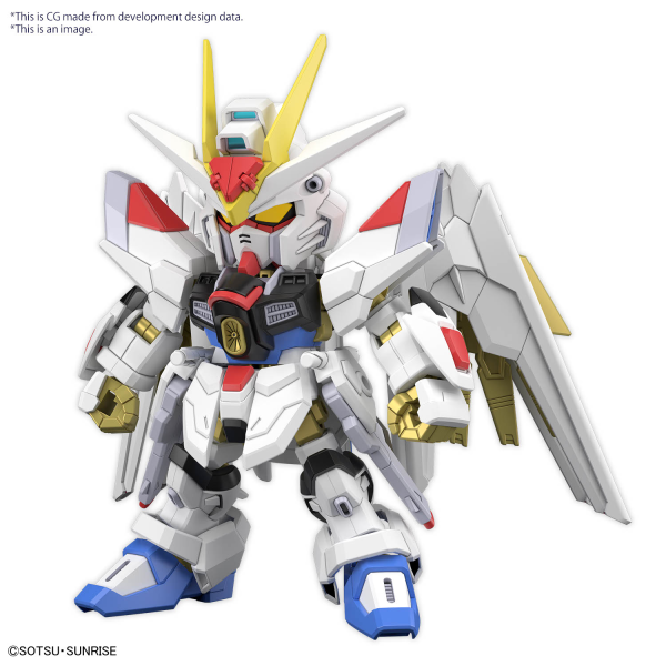 SD GUNDAM CROSS SILHOUETTE MIGHTY STRIKE FREEDOM GUNDAM | The CG Realm